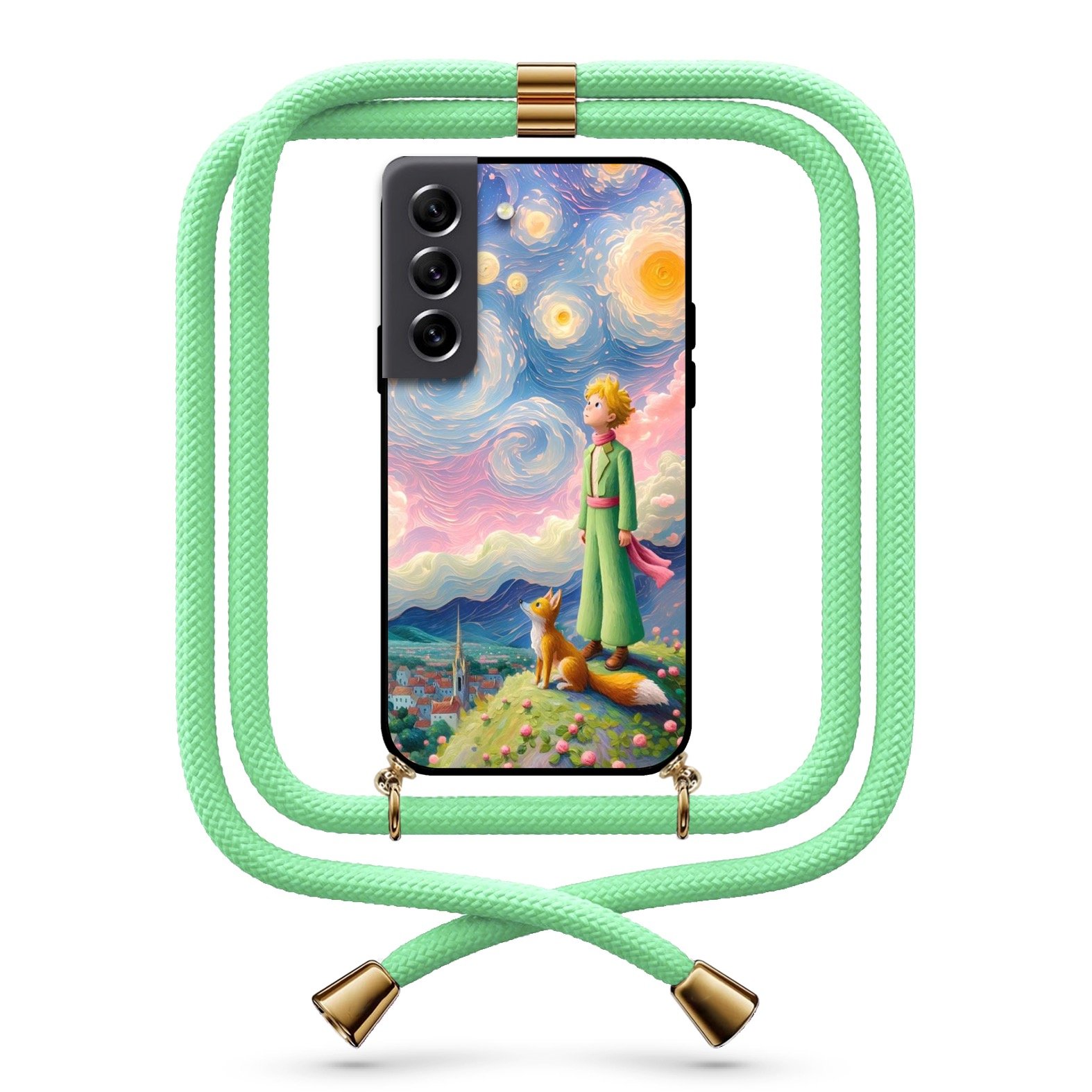 Little prince θήκη με κορδόνι & σχέδιο 9771 για  Galaxy S22