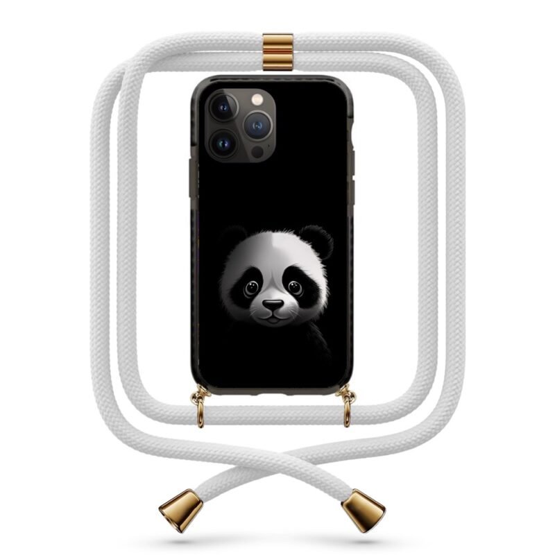 Panda θήκη κινητού με κορδόνι 9852 γιά iPhone 14 Pro