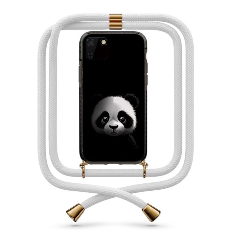 Panda θήκη με κορδόνι & σχέδιο 9852 για Huawei Y5P 2020