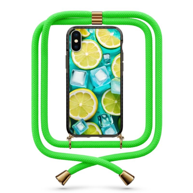 Ice lime θήκη κινητού με κορδόνι 9823 γιά iPhone Xs Max