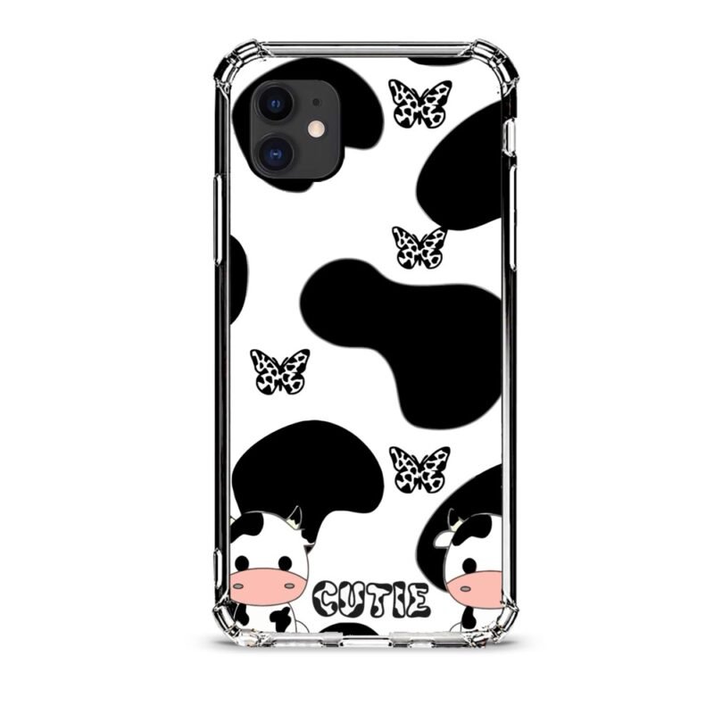 Cow print θήκη κινητού d1077 γιά iPhone 12