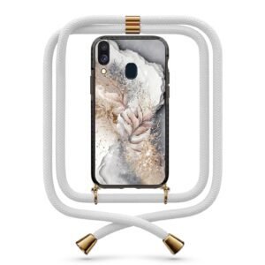 Marble θήκη με κορδόνι & σχέδιο 9798 για Galaxy A40