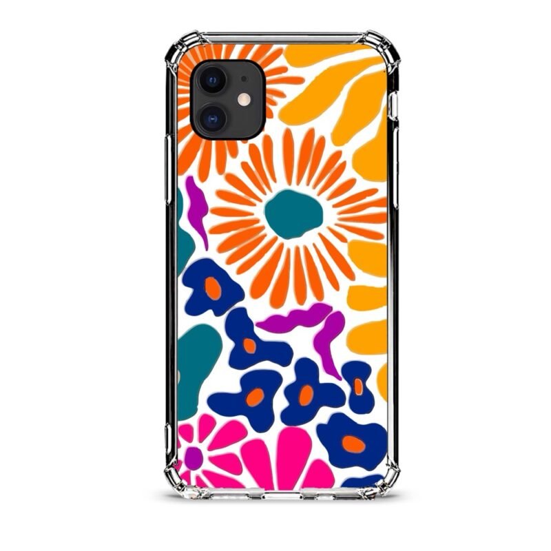 Floral θήκη κινητού d1092 γιά iPhone 12