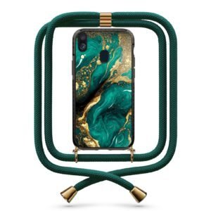 Marble θήκη με κορδόνι & σχέδιο 9803 για Galaxy A40