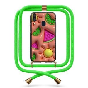 3d fruits θήκη με κορδόνι & σχέδιο 9824 για Galaxy A40