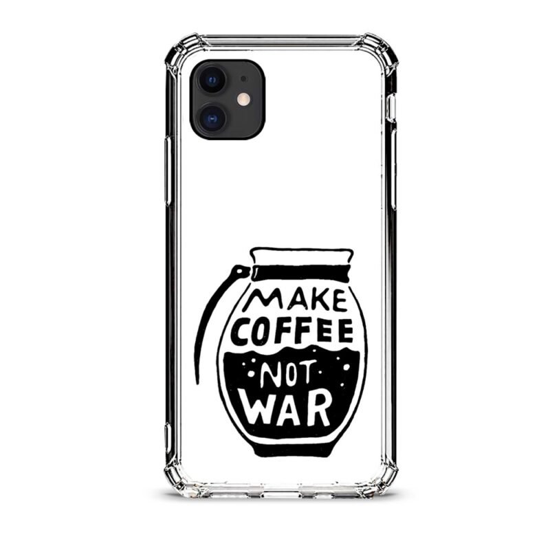 Make coffee not war θήκη κινητού d1121 γιά iPhone 12