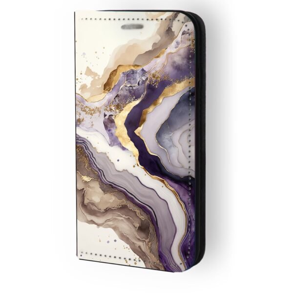 Θήκη book με σχέδιο marble 91169 για iPhone 12/12 Pro