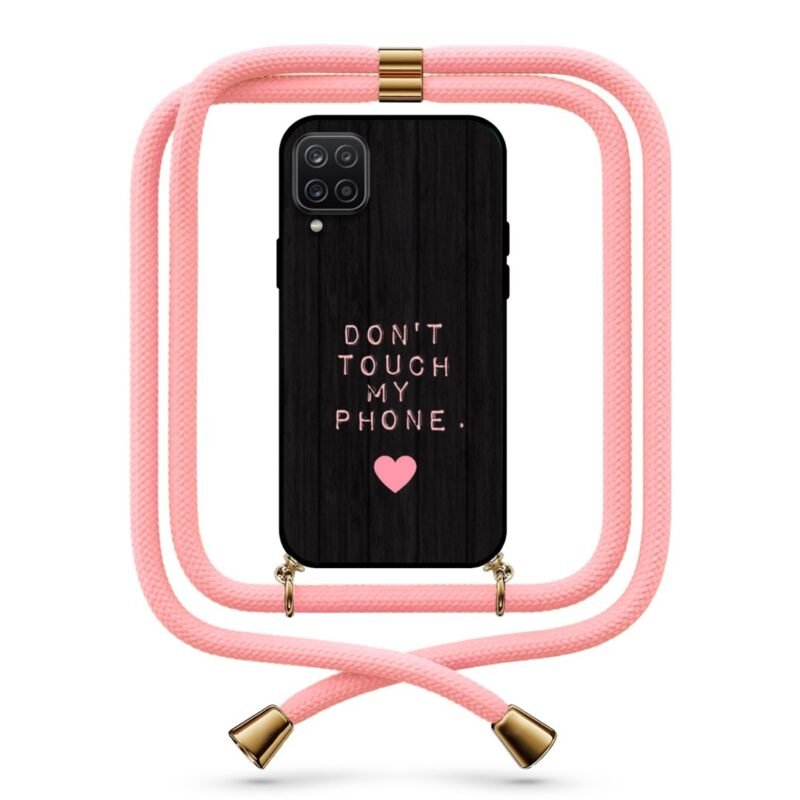 Don't touch θήκη με κορδόνι & σχέδιο 9727 για Galaxy A12