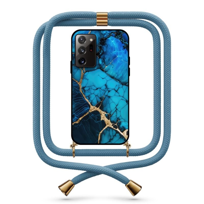 Marble θήκη με κορδόνι & σχέδιο 9772 για  Galaxy Note 20 Ultra