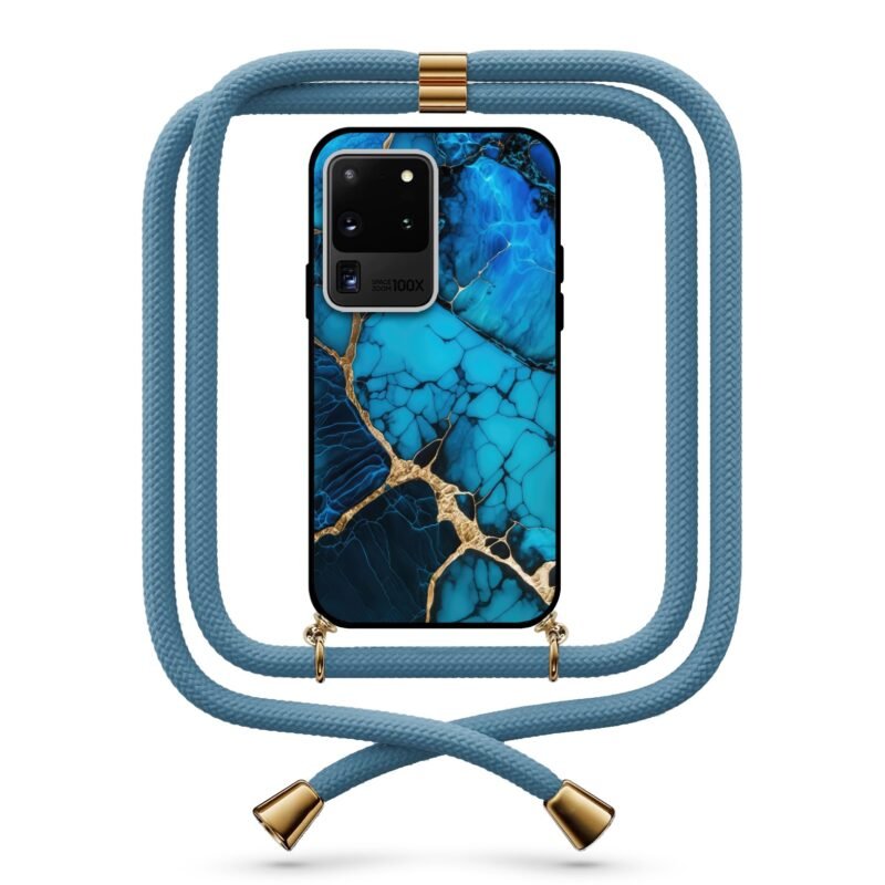 Marble θήκη με κορδόνι & σχέδιο 9772 για  Galaxy S20 Ultra