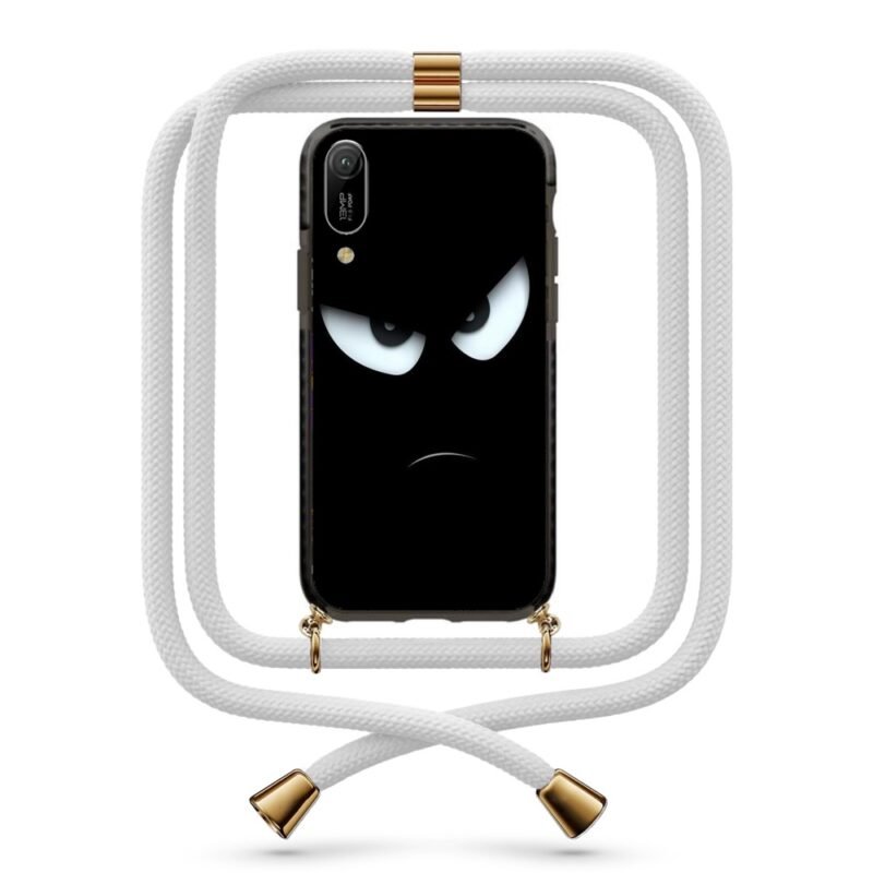 Angry face θήκη με κορδόνι & σχέδιο 9853 για Huawei Y6 2019