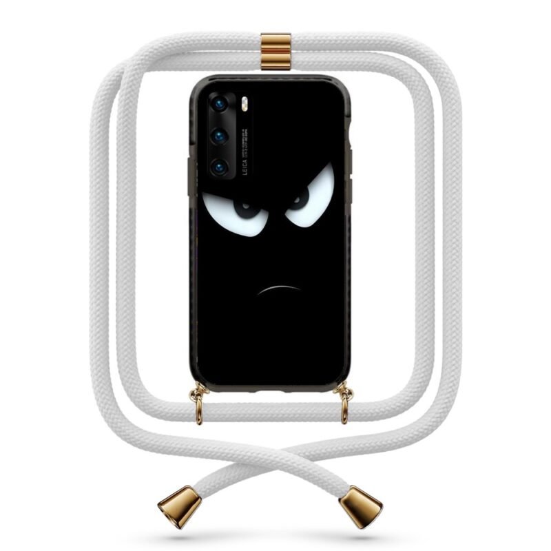Angry face θήκη με κορδόνι & σχέδιο 9853 για Huawei P40