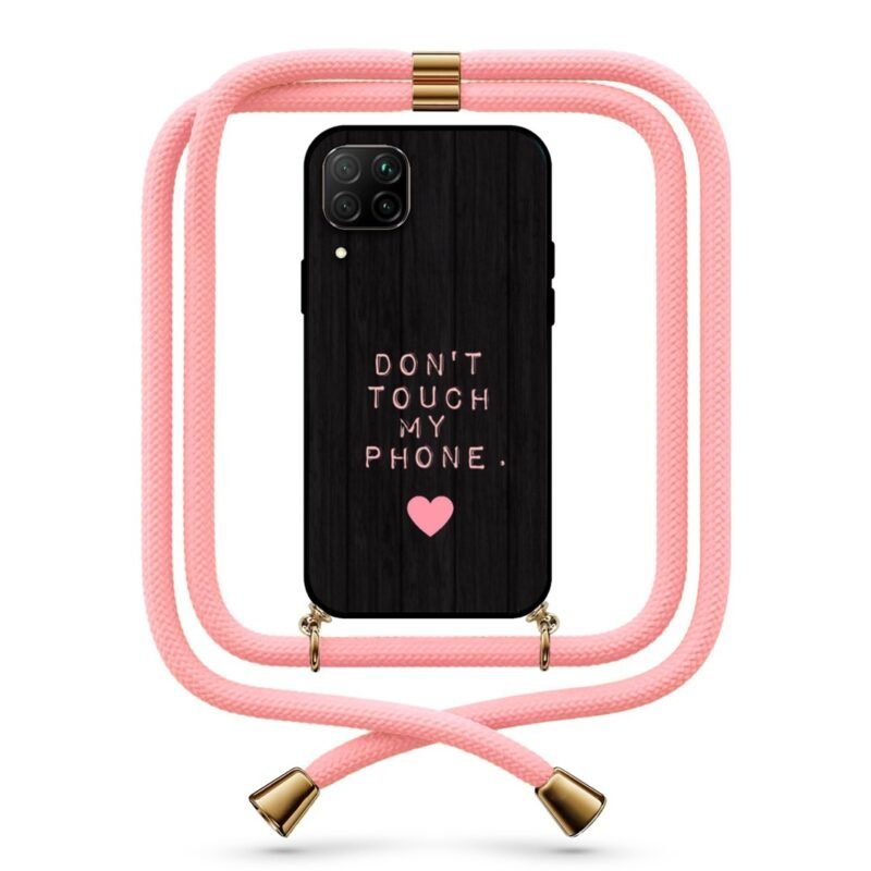 Don't touch θήκη με κορδόνι & σχέδιο 9727 για Huawei P40 Lite