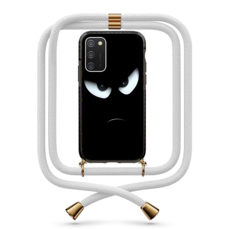 Angry face θήκη με κορδόνι & σχέδιο 9853 για Galaxy A02S