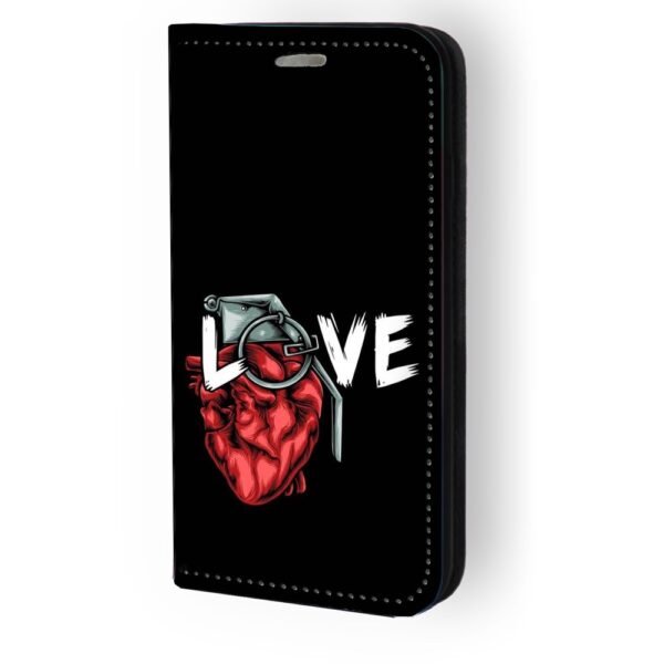 Θήκη book με σχέδιο love 91176 για iPhone 12/12 Pro