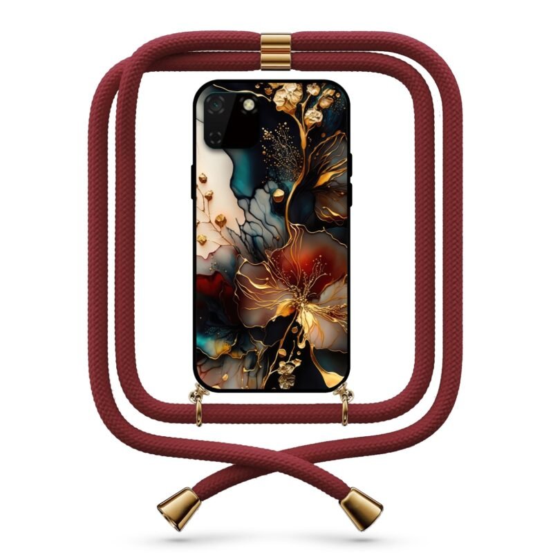 Abstract marble θήκη με κορδόνι & σχέδιο 9773 για Huawei Y5P 2020