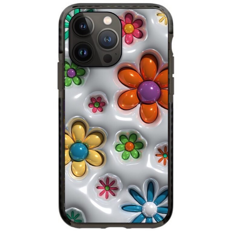 3d flowers θήκη κινητού 91564 γιά iPhone 14 Pro