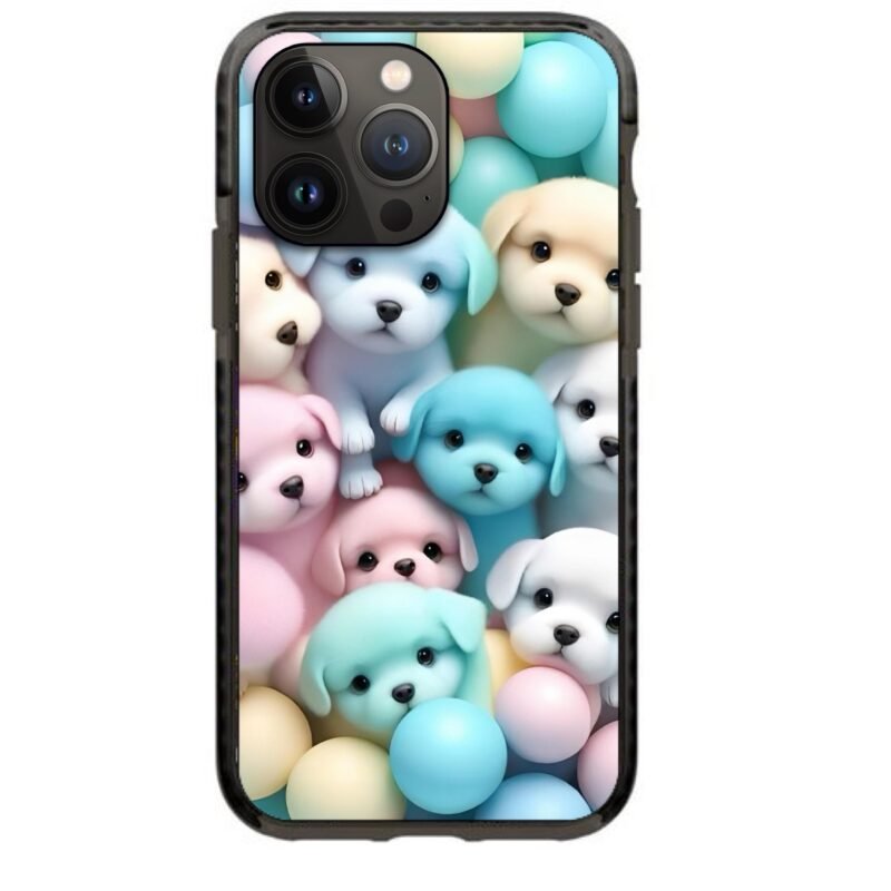 Puppies θήκη κινητού 91593 γιά iPhone 14 Pro