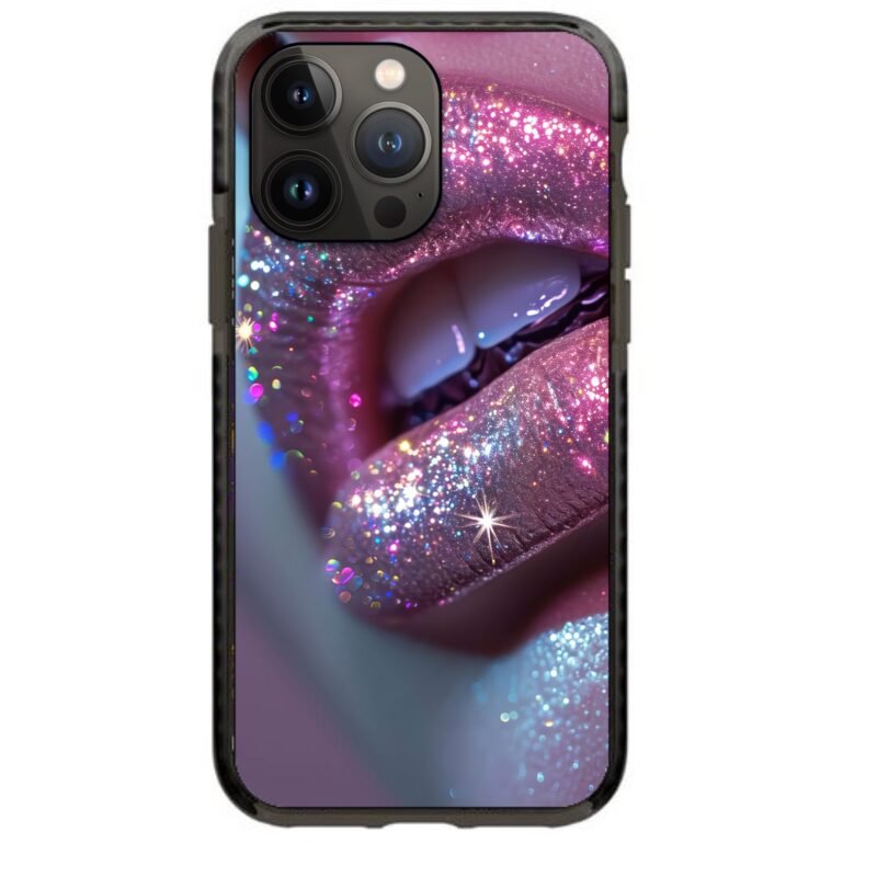 Glitter lips θήκη κινητού 91672 γιά iPhone 14 Pro