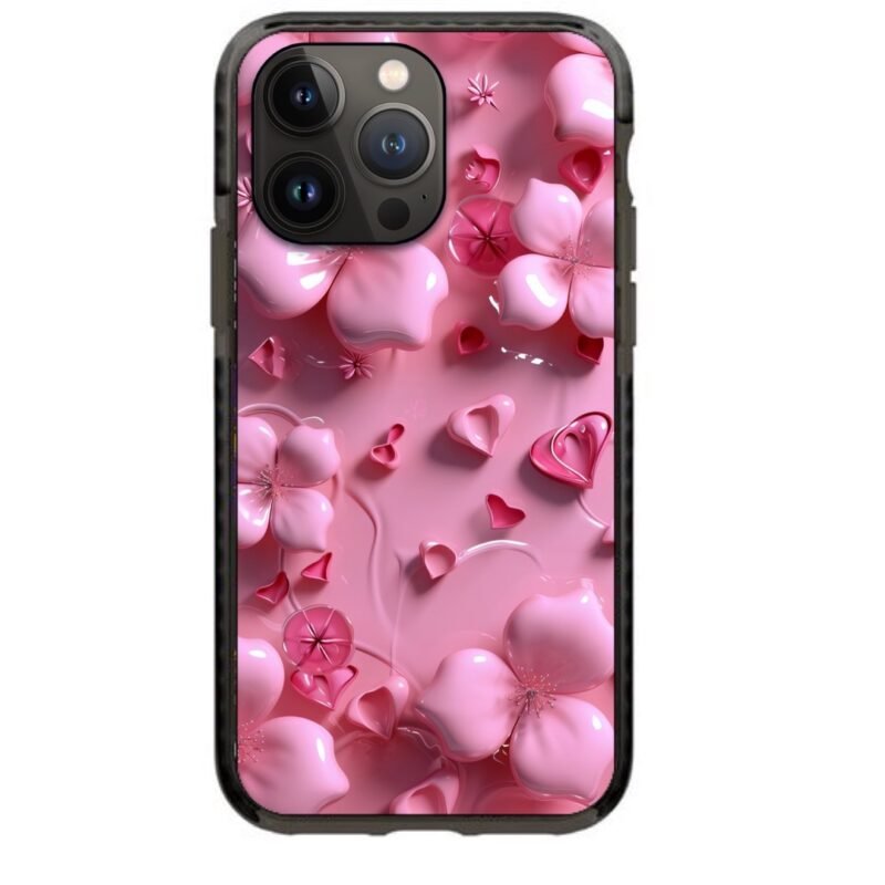 3d flowers θήκη κινητού 91748 γιά iPhone 14 Pro
