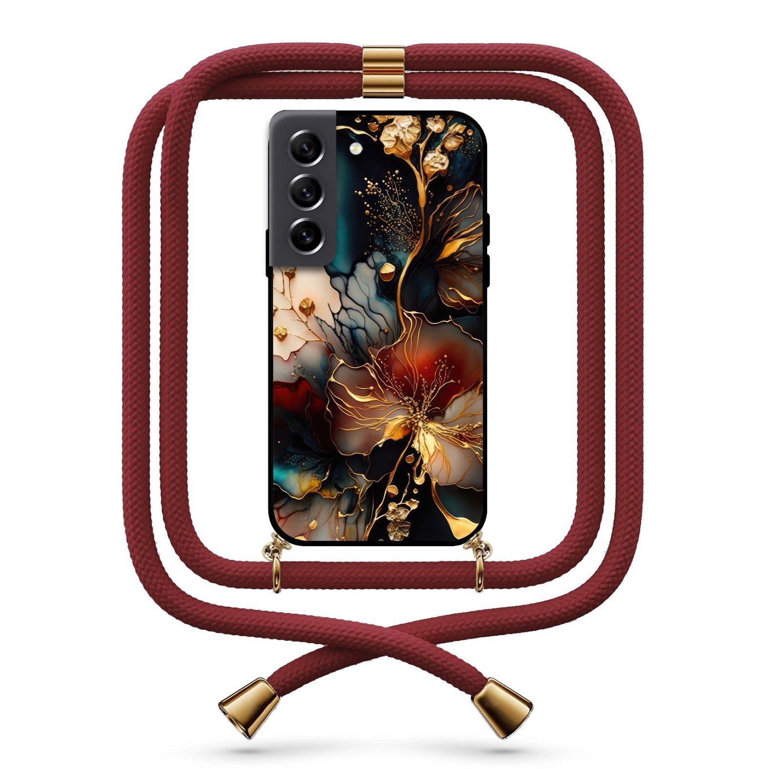 Abstract marble θήκη με κορδόνι & σχέδιο 9773 για  Galaxy S22