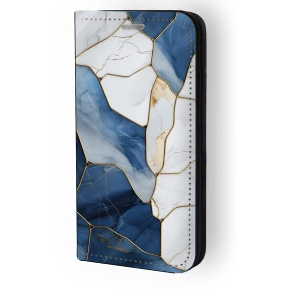 Θήκη book με σχέδιο marble 91181 για iPhone 12/12 Pro