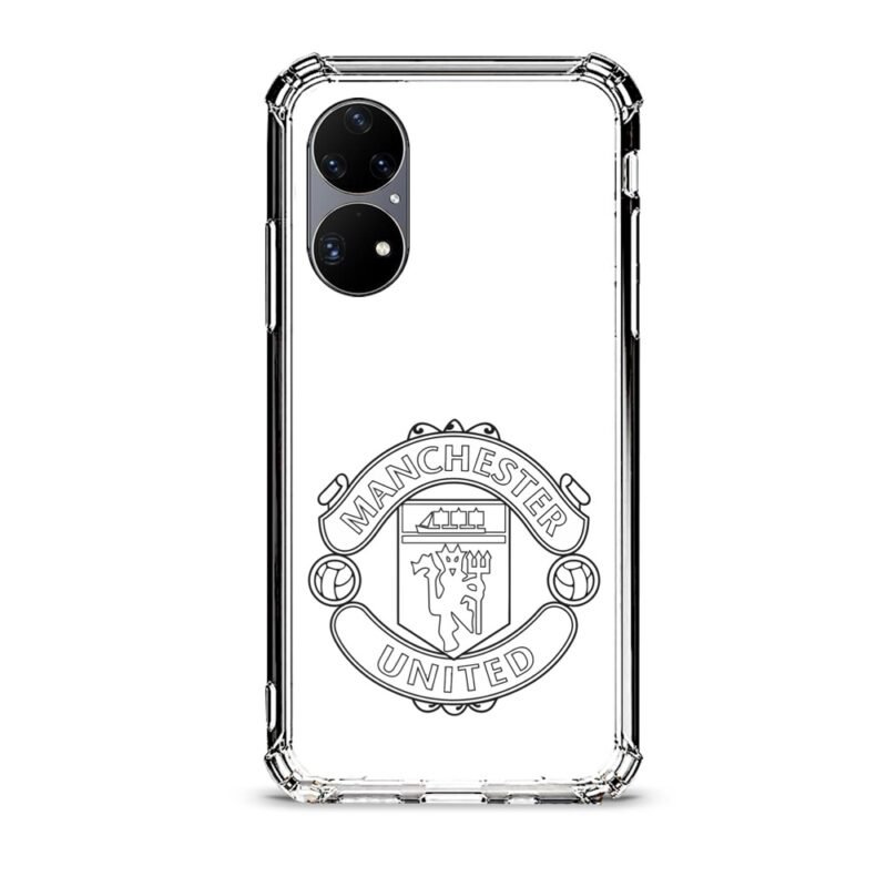 Manchester United θήκη διάφανη & σχέδιο  d1040 γιά Huawei P50 Pro