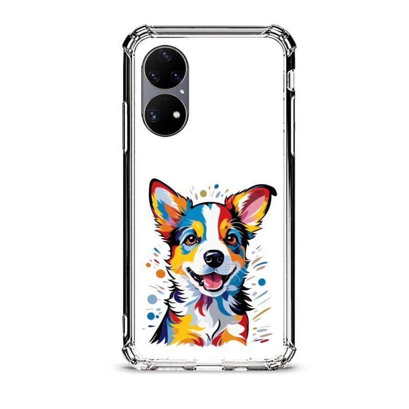 Cute dog θήκη διάφανη & σχέδιο  d1079 γιά Huawei P50 Pro
