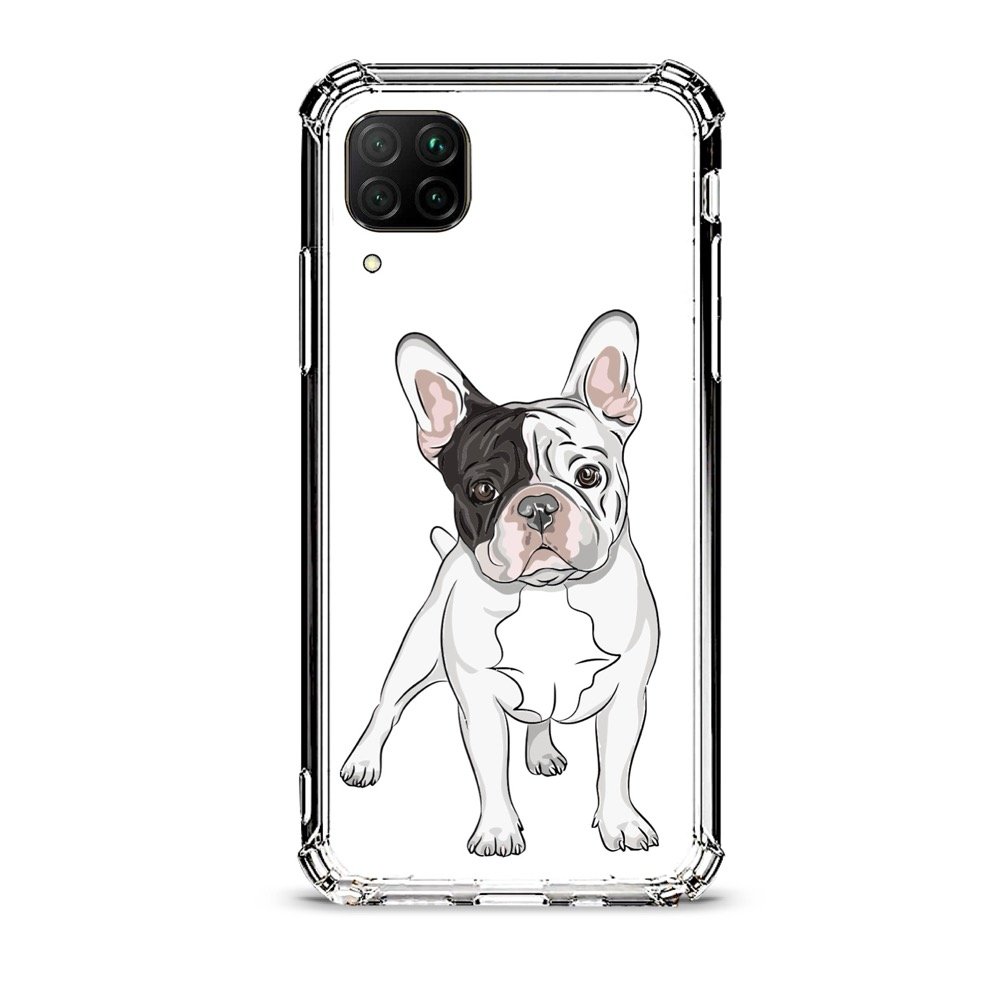 Cute dog θήκη διάφανη & σχέδιο  d1041 γιά Huawei P40 Lite