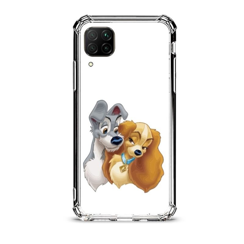 Lady and the Tramp θήκη διάφανη & σχέδιο  d1046 γιά Huawei P40 Lite