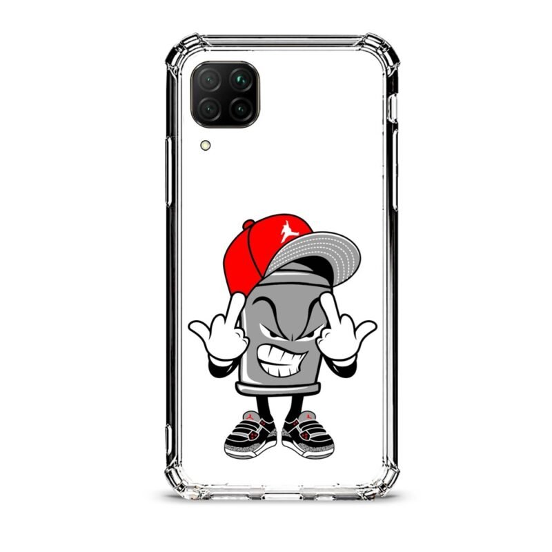 Swag can θήκη διάφανη & σχέδιο  d1062 γιά Huawei P40 Lite