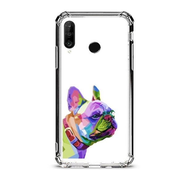 Cute pug θήκη διάφανη & σχέδιο  d1078 γιά Huawei P30 Lite