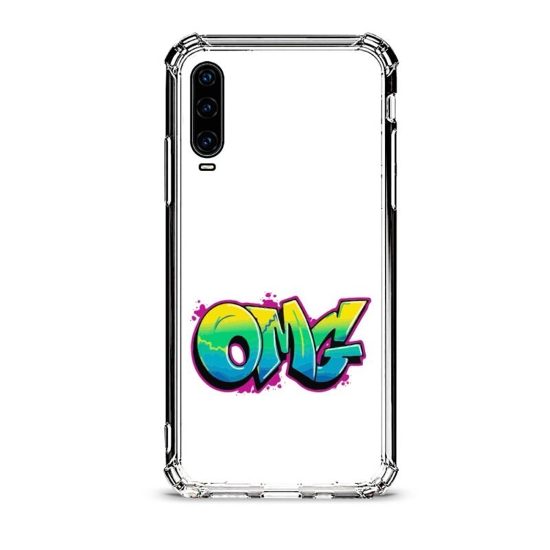 OMG θήκη διάφανη & σχέδιο  d1053 γιά Huawei P30