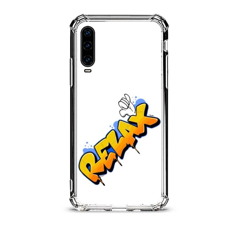 Relax θήκη διάφανη & σχέδιο  d1058 γιά Huawei P30