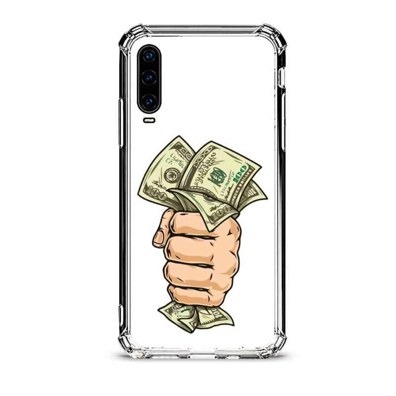 Money θήκη διάφανη & σχέδιο  d1060 γιά Huawei P30