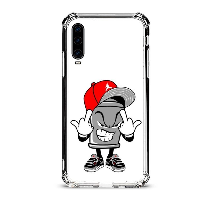Swag can θήκη διάφανη & σχέδιο  d1062 γιά Huawei P30