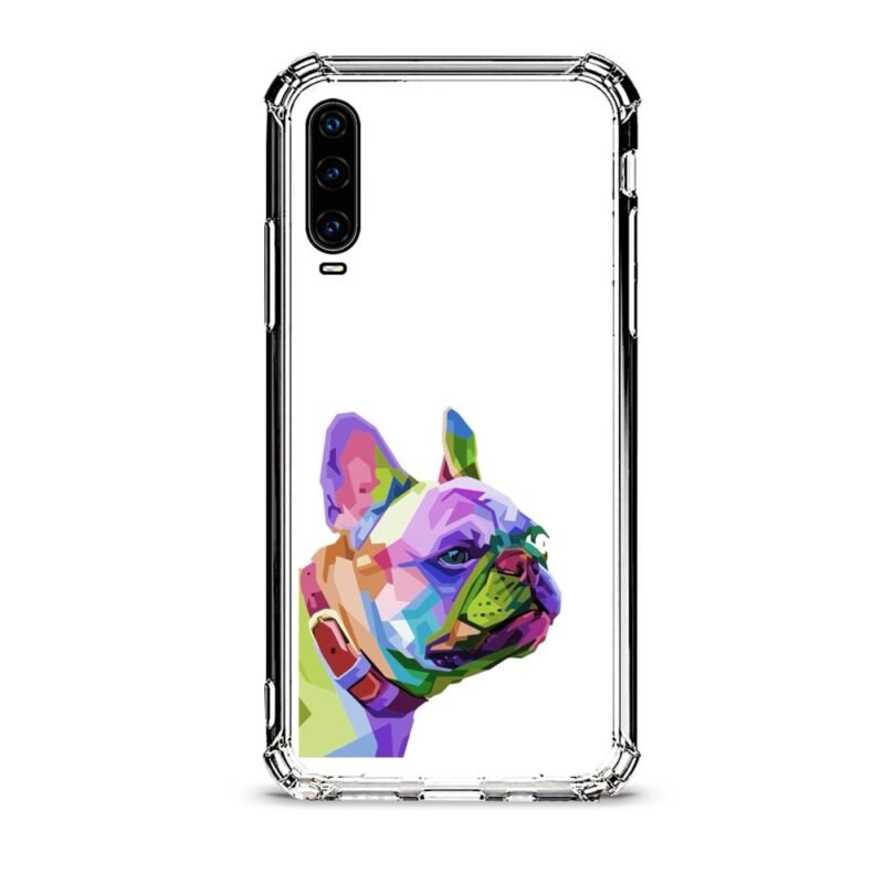 Cute pug θήκη διάφανη & σχέδιο  d1078 γιά Huawei P30