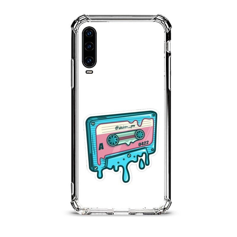 Liquid love θήκη διάφανη & σχέδιο  d1110 γιά Huawei P30