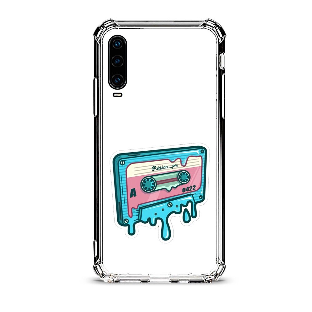 Liquid love θήκη διάφανη & σχέδιο d1110 γιά Huawei P30