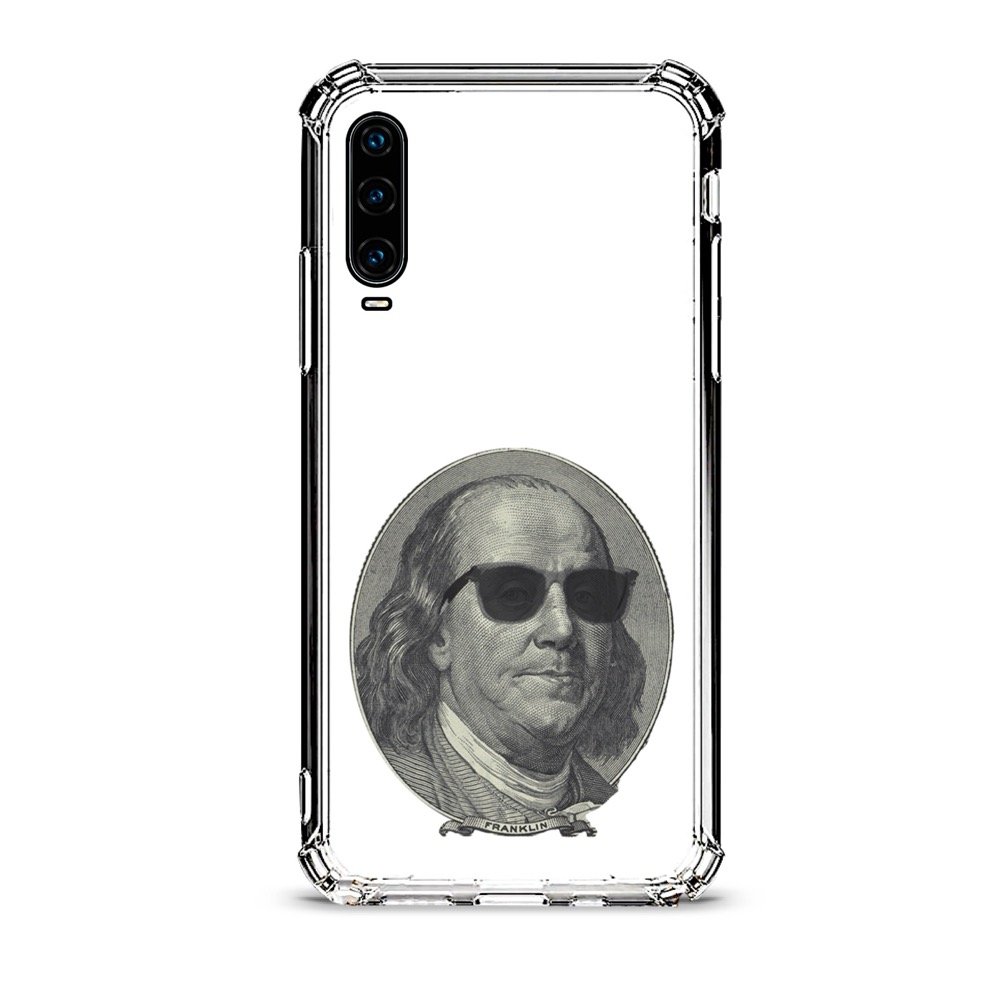 Franklin glasses θήκη διάφανη & σχέδιο d1113 γιά Huawei P30
