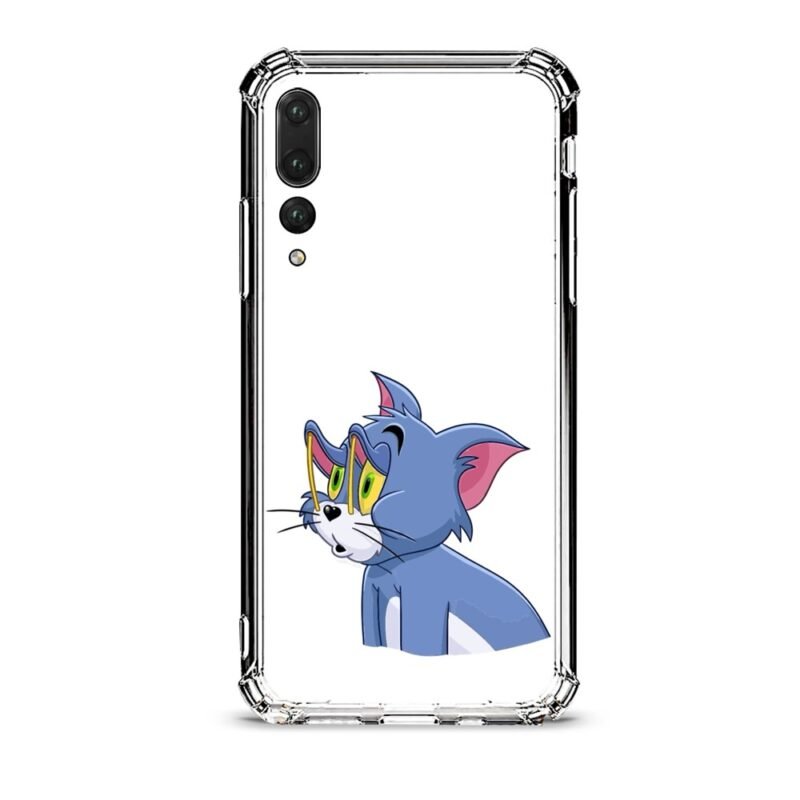 Glass dog θήκη διάφανη & σχέδιο  d1024 γιά Huawei P20 Pro