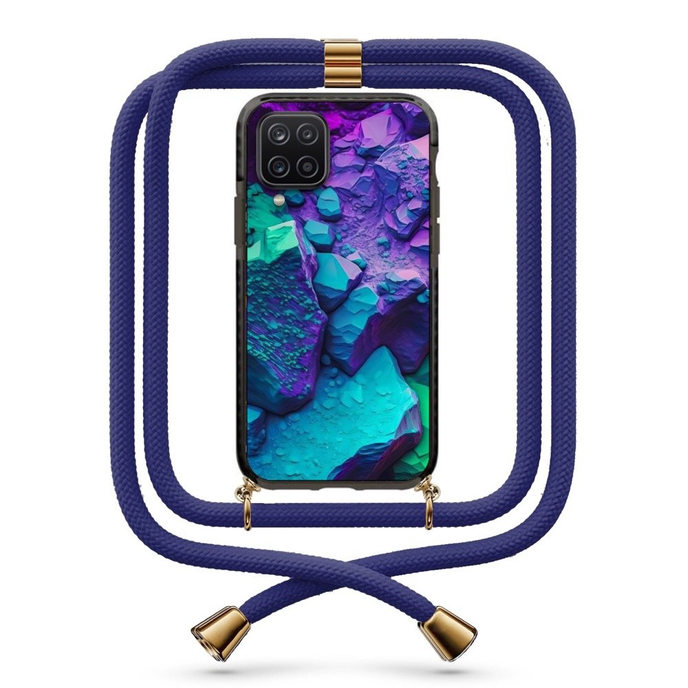 Stones θήκη με κορδόνι & σχέδιο 9837 για Galaxy A12