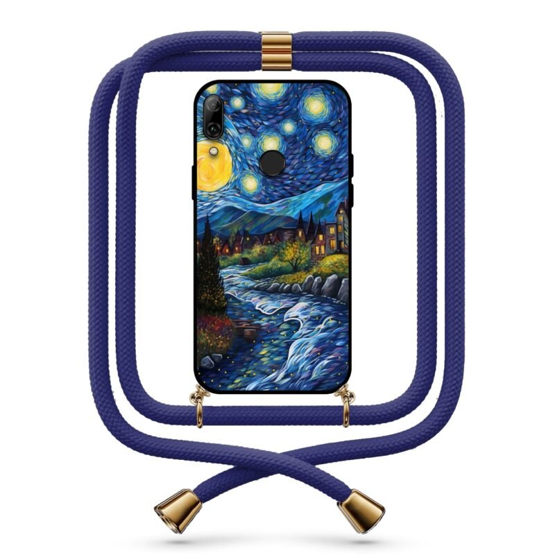Stary night θήκη με κορδόνι & σχέδιο 9756 για Honor 10 Lite
