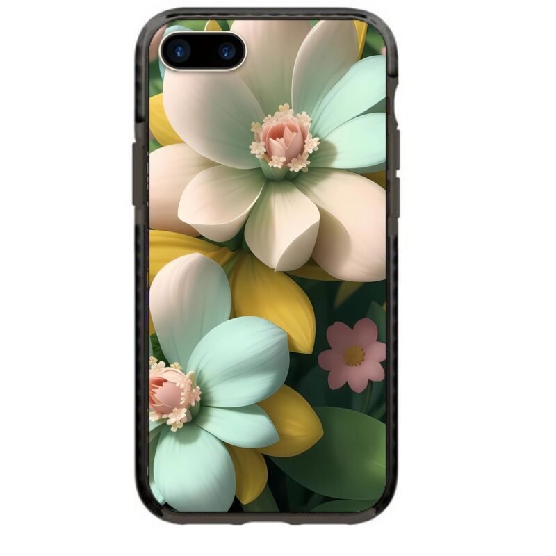 Flowers θήκη κινητού 91973 γιά iPhone 7 Plus /8 Plus