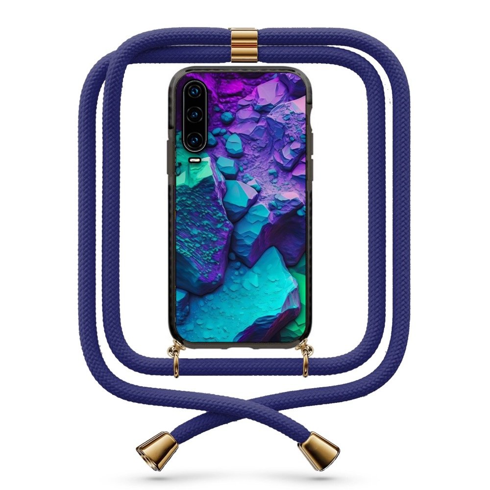 Stones θήκη με κορδόνι & σχέδιο 9837 για Huawei P30