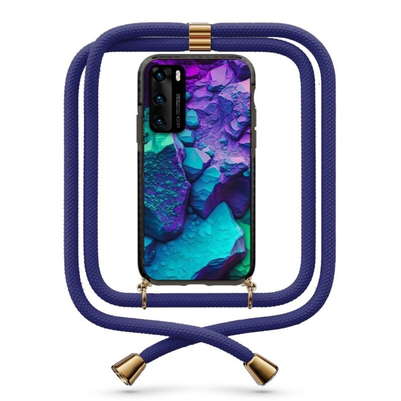 Stones θήκη με κορδόνι & σχέδιο 9837 για Huawei P40
