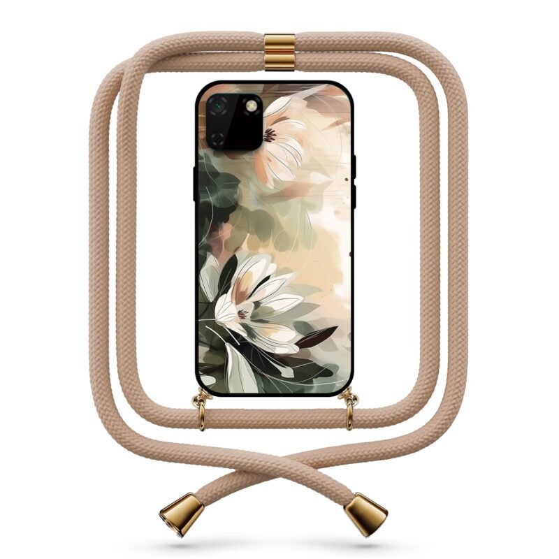Pastel flowers θήκη με κορδόνι & σχέδιο 9774 για Huawei Y5P 2020