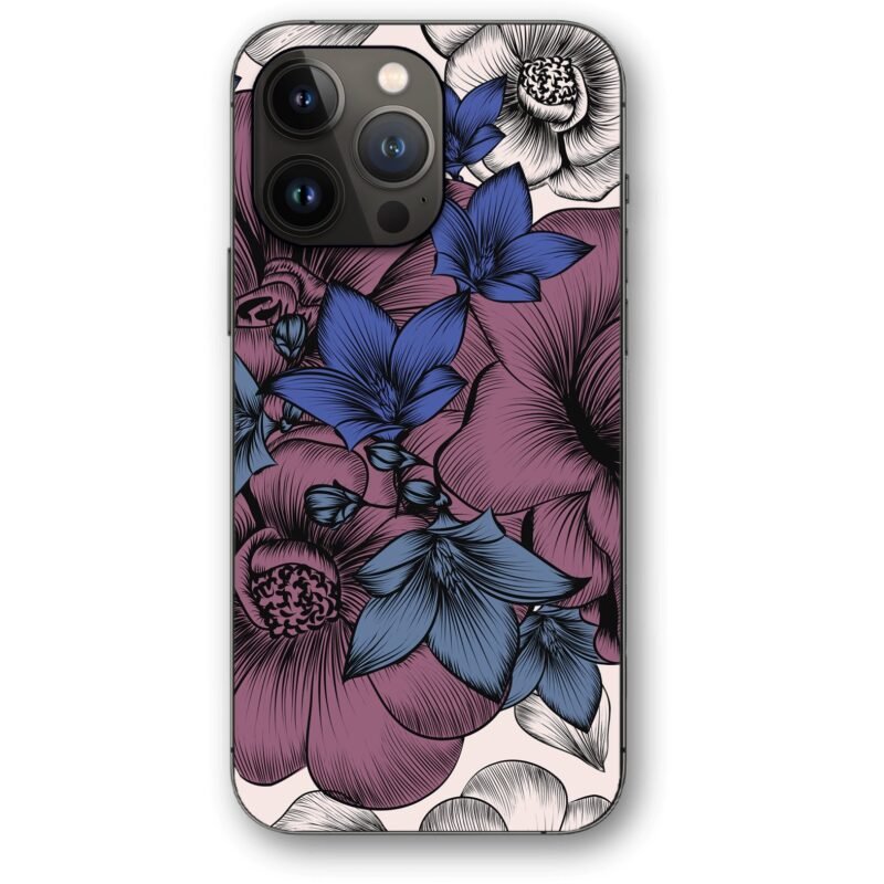 Floral θήκη κινητού 91258 γιά iPhone 14 Pro Max