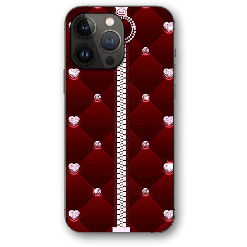 Zip hearts θήκη κινητού 91311 γιά iPhone 14 Pro Max