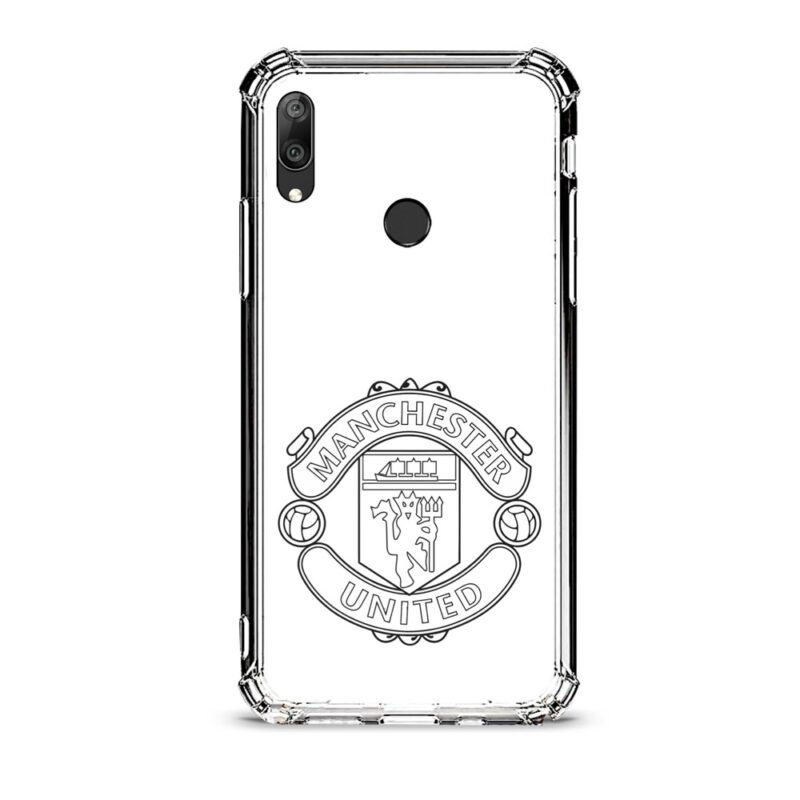 Manchester United θήκη διάφανη & σχέδιο  d1040 γιά Huawei Y7 2019